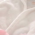 thumbnail image 5 of GYRATEDREAM Girls Bathrobes Kids Hooded Robes Plush Warm Fleece Pajamas Soft Coral Sleepwear, 5 of 5