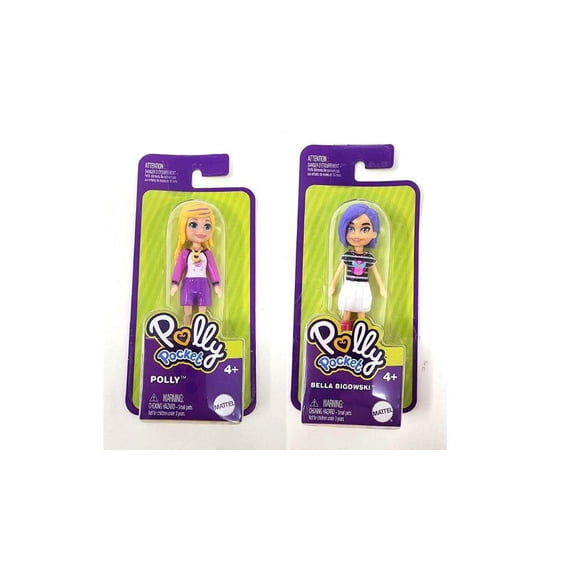 Bundle of 2 | Polly Pocket Impulse 3-inch Doll Collection | HDW45 & HDW48