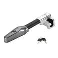 thumbnail image 1 of Car Steering Wheel Lock Universal Security Car Anti Theft Alarm Lock Retractable Anti Theft Protect, 1 of 5