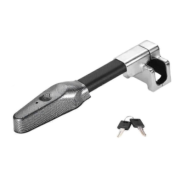 Car Steering Wheel Lock Universal Security Car Anti Theft Alarm Lock Retractable Anti Theft Protect