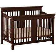 Angle View: Storkcraft - Ariel Stages 2-in-1 Crib, Espresso