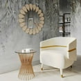 thumbnail image 2 of Ayla Cream Velvet Accent Chair, 2 of 6
