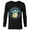 Black, variant on Star Wars The Mandalorian Grogu The Force - Long Sleeve T-Shirt for Men – Customized-Athletic Heather