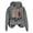 Dark Gray, variant on TGPMGRZ Unisex Christmas Hoodie for Couples Xmas Holiday Hoodie Pullover Tops Athleisure Clothing, Size S-XXL