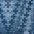 thumbnail image 4 of Pepi Blue Santorini Embroidered Accent Throw Pillow 20" x 20", 4 of 5