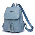 thumbnail image 1 of Versatile Fashion Leather Backpack with Tassel Design Large Capacity for Everyday Use Stylish Casual Bag for Travel and Work, 1 of 8