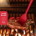thumbnail image 3 of Basting Brushes, Silicone Heat Resistant Pastry Brushes Spread Oil Butter Sauce Marinades for BBQ Grill Barbecue Baking Kitchen Cooking BPA Free Dishwasher Safe, 3 of 7