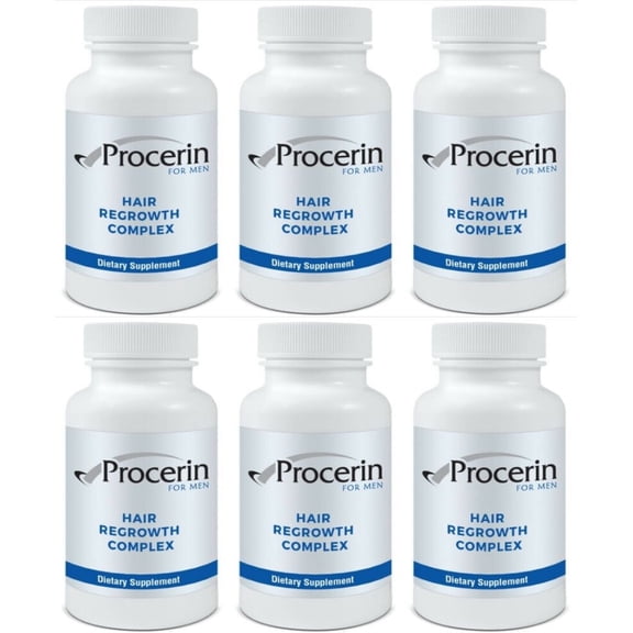 Procerin Hair Regrowth Complex 6 bottles New Formula New Packaging