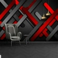 thumbnail image 1 of 3D Wallpaper Geometric Series I SKU# WAL0347, 1 of 1