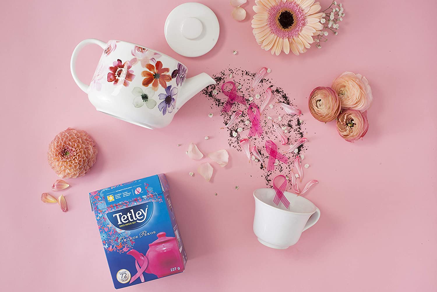 Tetley Tea, Orange Pekoe, 216-Count Tea Bags