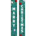 thumbnail image 1 of 1 Pair Christmas Couplet Scene Layout Thicker  Porch Sign Hanging Banner Party Supplies, 1 of 10