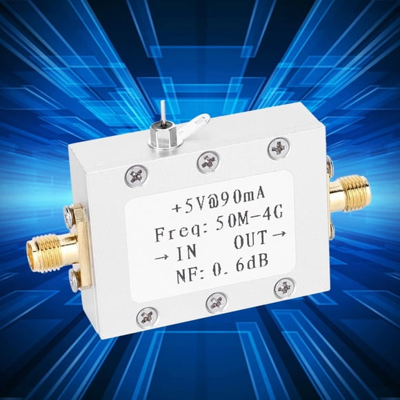 Amplificador RF, 1 unidad Amplificador de bajo ruido Módulo de radioaficionado LNA Resultados impresionantes