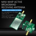 thumbnail image 2 of Yeacher Mini-Whip 100KHz-30MHz MF HF VHF SDR MiniWhip Indoor Outdoor Shortwave Assembled Active Antenna Set with Cover, 2 of 7