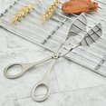 thumbnail image 2 of Pinzas para servir comida, pinzas para servir Pinzas para buffet de acero inoxidable Mini pinzas Pinza para pan Pinzas para comida Tijeras Forma Ensalada Clip para bistec, 2 of 5