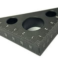 thumbnail image 4 of Alloy To And Accurate T Males In Laboratories Right Operate Durable Fine Ruler At Home Right Ruler Ruler Precision Style 1 Silver DC421, 4 of 8
