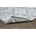 thumbnail image 3 of Erbanica 6' x 9' Indoor Outdoor Grey Palm Beach Reversible Plastic Rug, 3 of 5