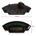 thumbnail image 4 of Digital LCD Odometer 1-6 Speedometer Tachometer, 4 of 10