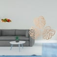 thumbnail image 2 of Escultura de resina de José durmiendo, figura para mesa, estante, oficina, coche, con hojas de palma, decoración de pared de madera, arte tropical cre, 2 of 8