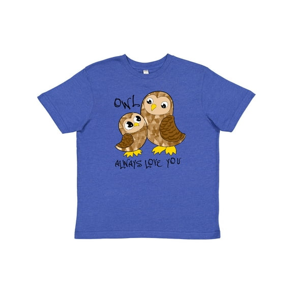 Inktastic Owl Always Love You- Cute Owl Family Youth T-Shirt