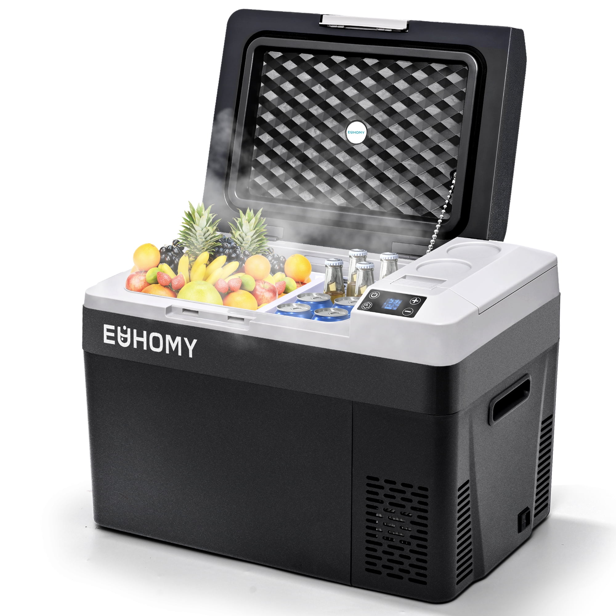 Euhomy 12 Volt Refrigerator, 32 Qt (30L) Portable Freezer Fridge, Car