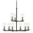 thumbnail image 3 of 44014OZ Kichler Lighting Crosby - 9 Light Chandelier-32.5 Inches Tall and 32.25 Inches Wide-Olde Bronze Finish, 3 of 5