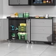 thumbnail image 5 of Heavy-Duty Metal Garage Storage Cabinet with Wheels - Sturdy and Durable Tool Storage Cabinet for Garage, Office, and Home Organizer Solutions, 5 of 16