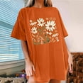 thumbnail image 2 of Otaozi t shirts for women plus size graphic womens tops sexy going out plus summer tops for women with sleeves blouses for women dressy casual short sleeve Flash Deals, 2 of 5