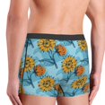 thumbnail image 3 of Goofa Sunflowers Printed Men's Boxer Briefs Underwear, Moisture-Wicking Underwear, Trunk,Soft and Breathable Cotton Underwear-, 3 of 9