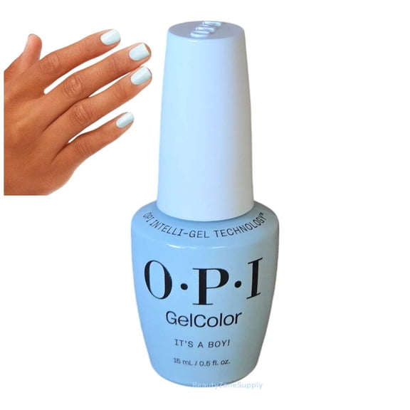 OPI Gelcolor Gel Nail Polish 0.50 oz. - Intelli-Gel - GCT75 - It'S A Boy!