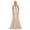 CHAMPAGNE goldish beige, variant on Women's May Queen MQ1602 Off Shoulder Corset Flowy Prom 2026 Gown Silver 18