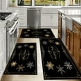 thumbnail image 6 of Kitchen Rugs Sets of 3 Non Slip Washable Kitchen Mats for Floor, Waterproof Kitchen Runner Rug, Floor Mat Carpet for Entryway, Laundry, Sink, Hallway, Bathroom, 6 of 10