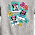 thumbnail image 3 of Mickey & Friends - Minnie Assorted Pics - Toddler And Youth Crewneck Fleece Sweatshirt, 3 of 5