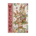 thumbnail image 2 of CaiYueKe Easter Garden Flag Outdoor Holiday Decoration Bunny Egg Printed Polyester Flag for Patio Yard Spring Home Ambiance Welcome Double Sided Seasonal Decor, 2 of 7