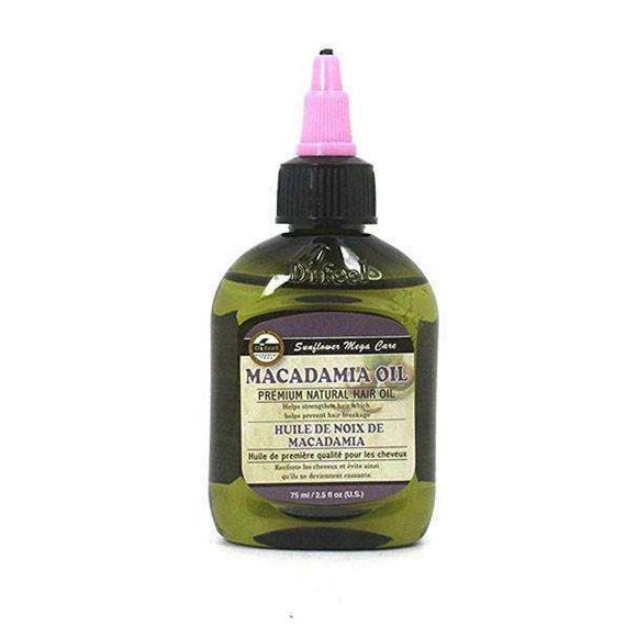 Sunflower Difeel Huile Capillaire Naturelle Premium - Huile de Macadamia