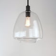 thumbnail image 3 of 11116CLBK Maxim Lighting Babylon - 14.25 Inch 1 Light Pendant-Black Finish    -Traditional Installation, 3 of 4