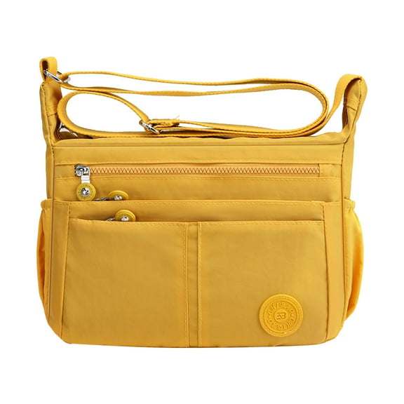 Women's Waterproof Nylon Casual Crossbody Bags Large Capacity Messenger Shoulder Bags with Multi Pocket
