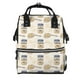 thumbnail image 1 of Disketp Peanuts Mochila de Pañales de Gran Capacidad con Múltiples Bolsillos, Mochila de Viaje Multifuncional para Bebé, Unisex, Moderna y Resistente, 1 of 6
