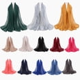thumbnail image 3 of Sonducket Bufanda de empalme de bolas de lana, pañuelo para el cuello, no se ensucia fácilmente, diseño aerodinámico, no daña la piel, silenciador Accesorios de disfraces 13 Gary oscuro Sonducket AP009495-13, 3 of 6