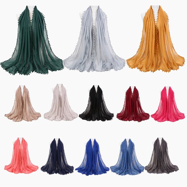 Sonducket Bufanda de empalme de bolas de lana, transpirable, cómoda, a la moda, no se ensucia fácilmente, buena elasticidad, silenciador a prueba de Accesorios de disfraces 12Azul mezclilla Sonducket AP009495-12