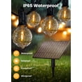 thumbnail image 2 of Luces solares en guirnalda Brightown 23 m, 36 LED irrompibles, luz cálida, 2 of 8