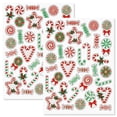 thumbnail image 4 of Current Deluxe Peppermint Joy Glitter Stickers, Christmas Candy Canes, 4 of 5