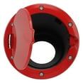 Fuel Tank Cap Red Gas Cap Cover with Red Powder Coating Replacement for