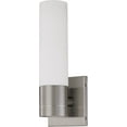 thumbnail image 2 of Nuvo Lighting 60/3953 Link 1 Light 11-1/2" Tall Wall Sconce - Nickel, 2 of 2