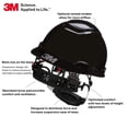 thumbnail image 2 of Casco de seguridad 3M Hard Hat SecureFit H-712SFR-UV negro, 2 of 7