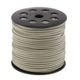 thumbnail image 2 of Rongfmy Korean PU Leather String Rope Flat Cord Thread 2.6mm - Gray, 2 of 7