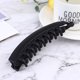 thumbnail image 5 of 10 pinzas para el pelo de plátano de gran tamaño, pinzas dentadas para el pelo, tocado femenino de primavera para uso femenino (2 estilos negros), 5 of 5