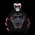 thumbnail image 4 of Men's Civil Regime  Black Penta Zero Miedo Full-Zip Hoodie, 4 of 7