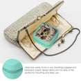 thumbnail image 3 of FCXZI Cute Cat Jewelry Box Travel Case for Necklaces and Earrings Green, 3 of 5