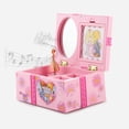 thumbnail image 4 of Caja de música Vogacara de baile de princesa para niña almacenamiento de joyas 15,8x11x7,3cm, 4 of 6