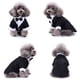 thumbnail image 5 of Camisa para perro Qidelong, ropa de esmoquin de boda para cachorro, 5 of 9